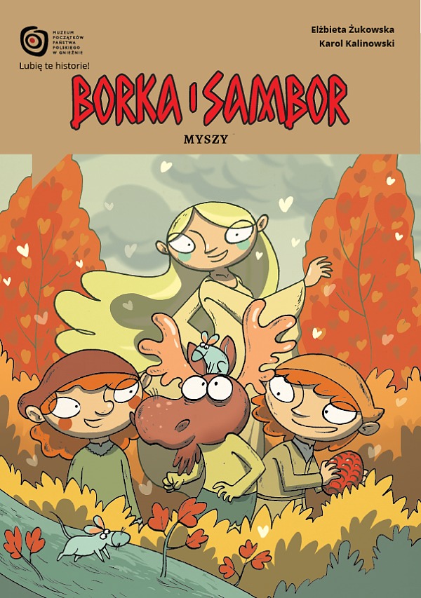 okładka komiksu "Borka i Sambor. Myszy"