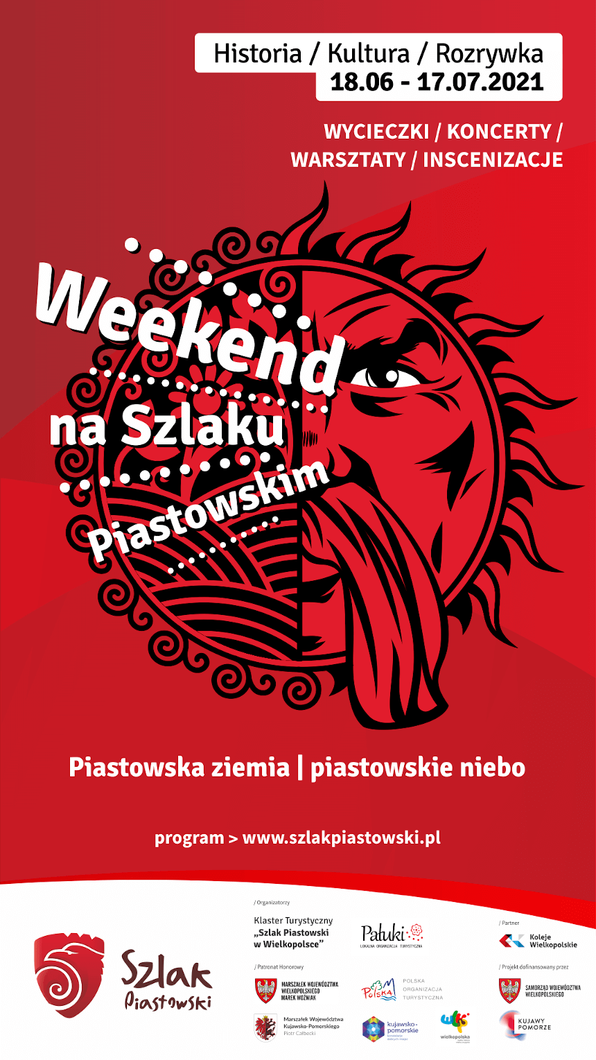 Baner akcji "Weekend na Szlaku Piastowskim"