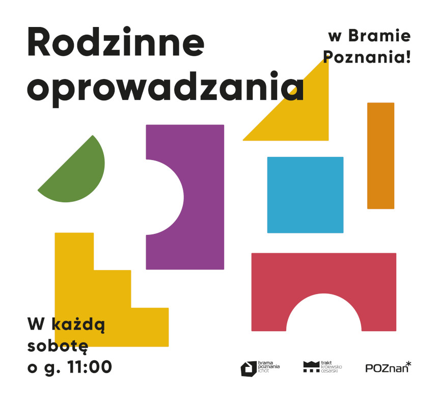 baner akcji "Rodzinne oprowadzanie" (fot. bramapoznania.pl)