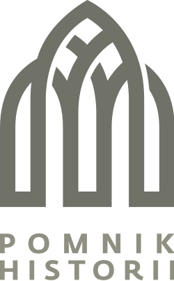 Oficjalne logo pomników historii ustanowione w 2011 roku (źródło: Wikipedia)
