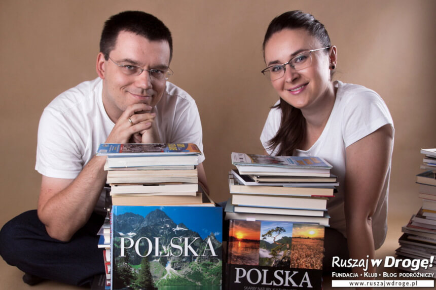 Kasia i Maciej Marczewscy - właściciele bloga i Fundacji "Ruszaj w drogę" (źródło: www.fundacja.ruszajwdroge.pl)