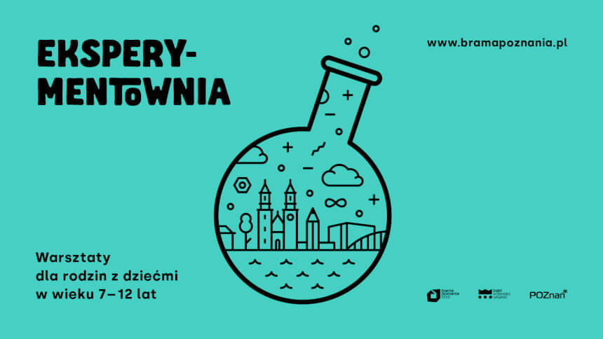 plakat wydarzenia "eksperymentownia" (fot. bramapoznania.pl)